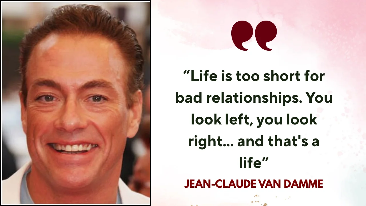 Life is too short for bad relationships