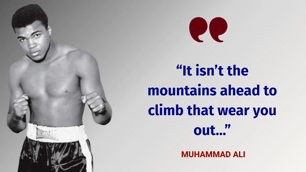 Muhammad Ali Quote of the Day
