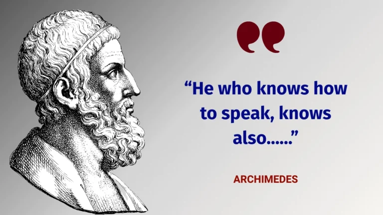 Quote of the Day by Archimedes