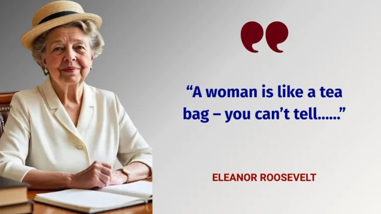 Quote of the Day by Eleanor Roosevelt