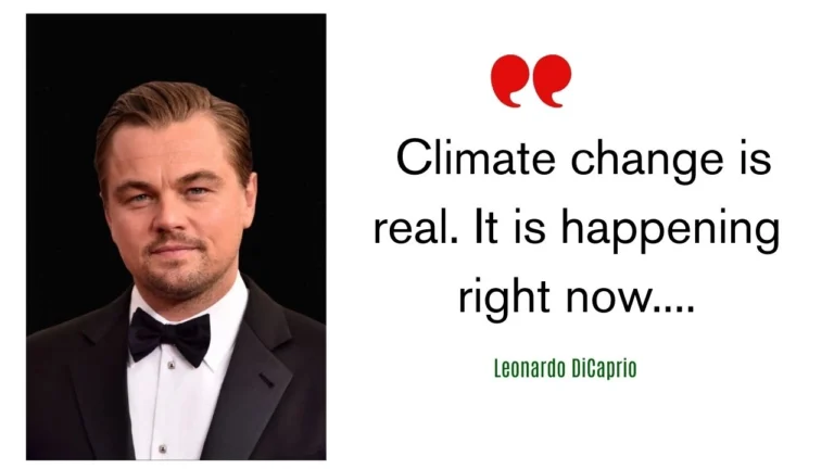 Quote of the Day by Leonardo DiCaprio