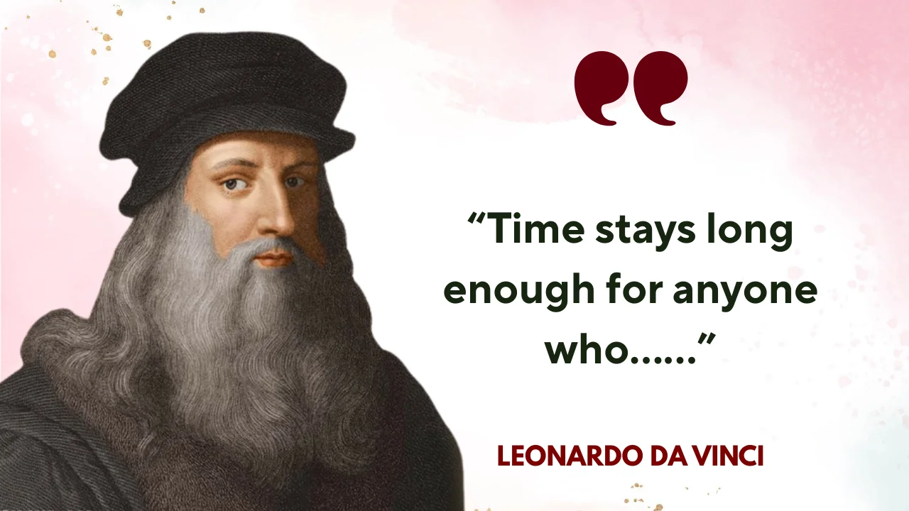 Quote of the Day by Leonardo da Vinci
