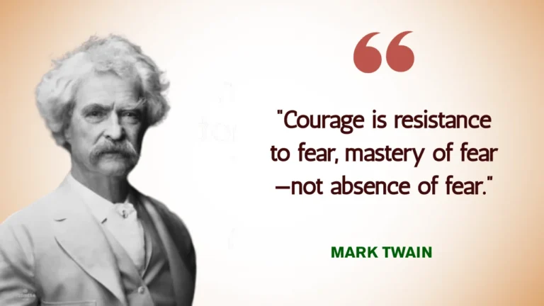 Quote of the Day by Mark Twain on Courage