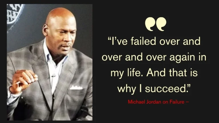 Quote of the Day by Michael Jordan on Failure –