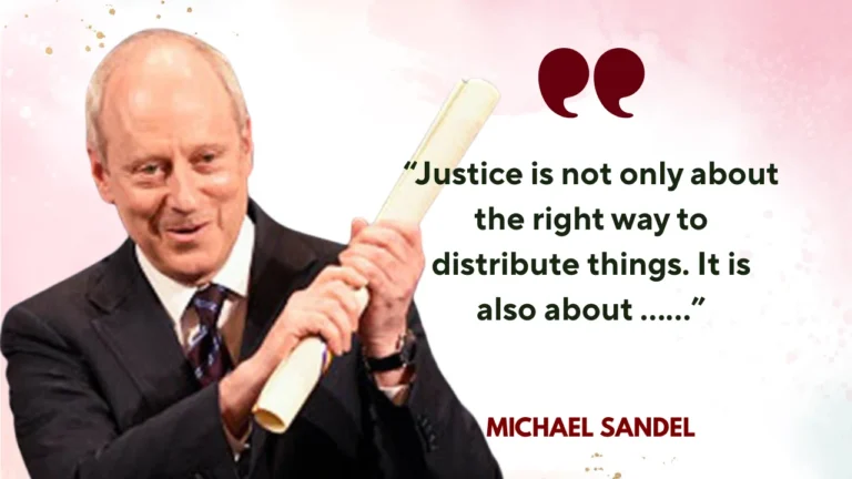 Quote of the Day by Michael Sandel