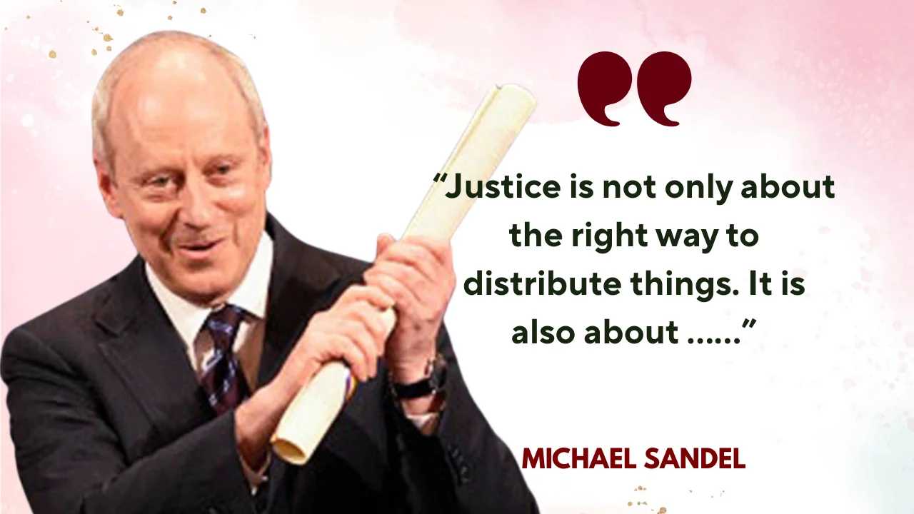 Quote of the Day by Michael Sandel