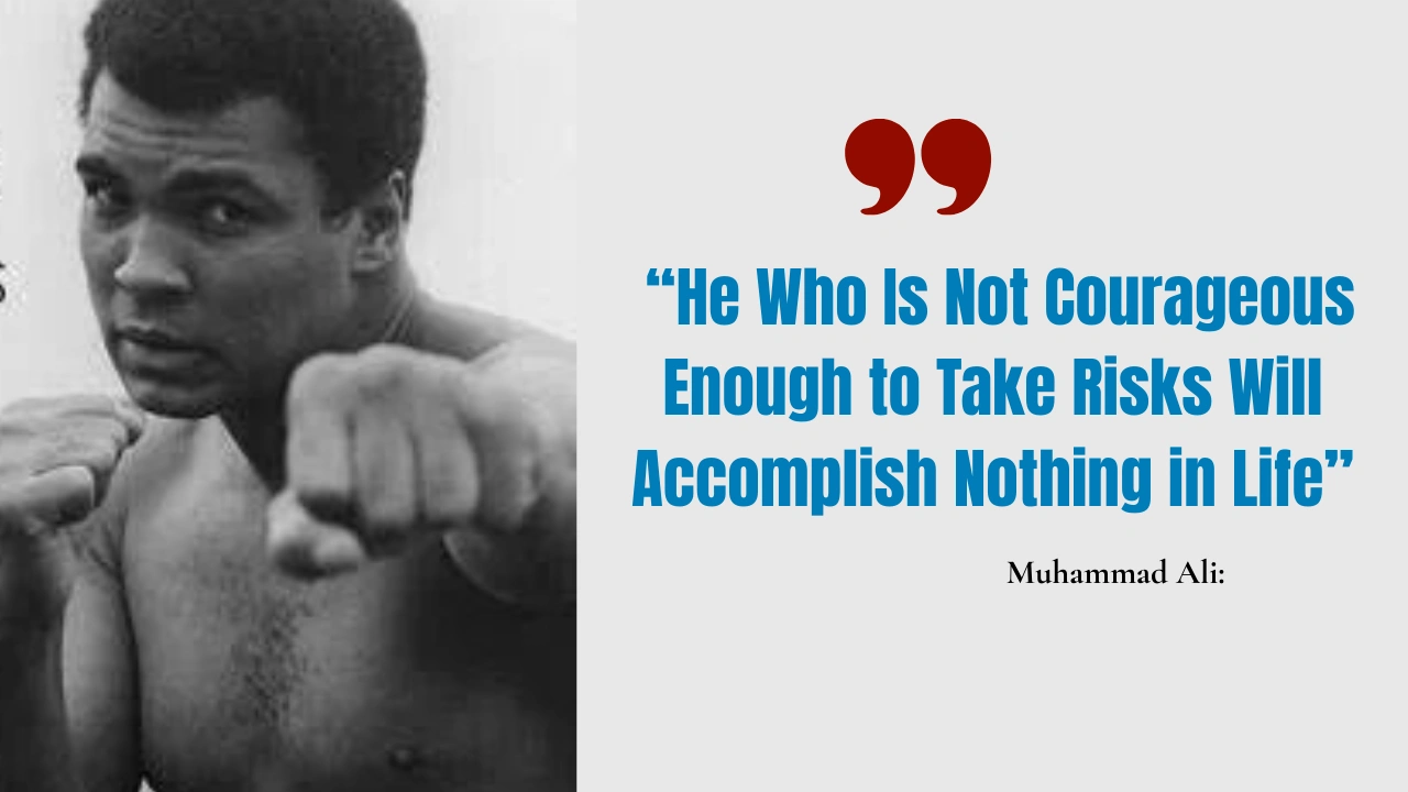 Quote of the Day by Muhammad Ali