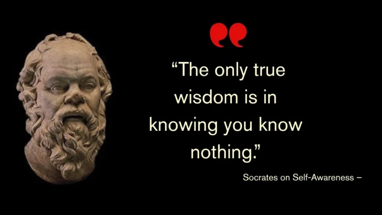 Quote of the Day by Socrates on Self-Awareness –