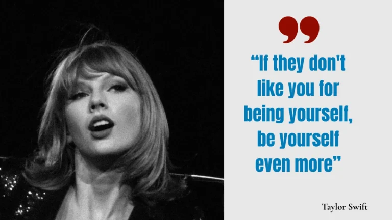 Quote of the Day by Taylor Swift
