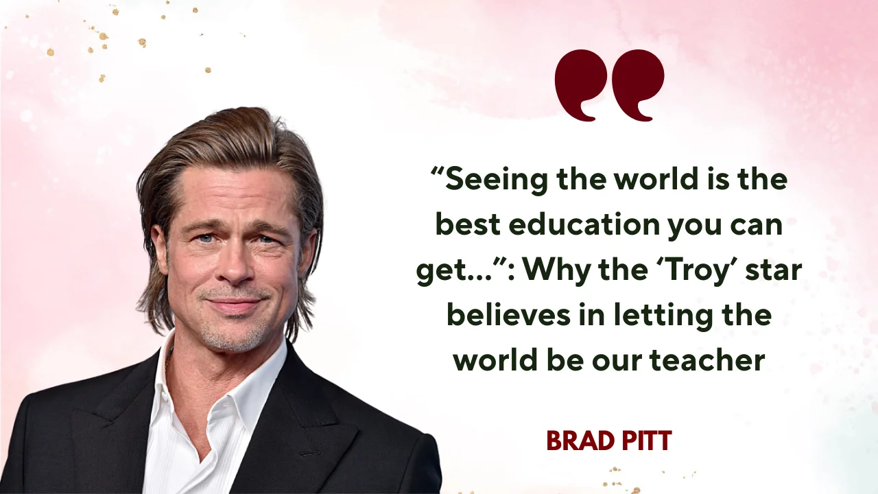 Seeing the world is the best education you can get