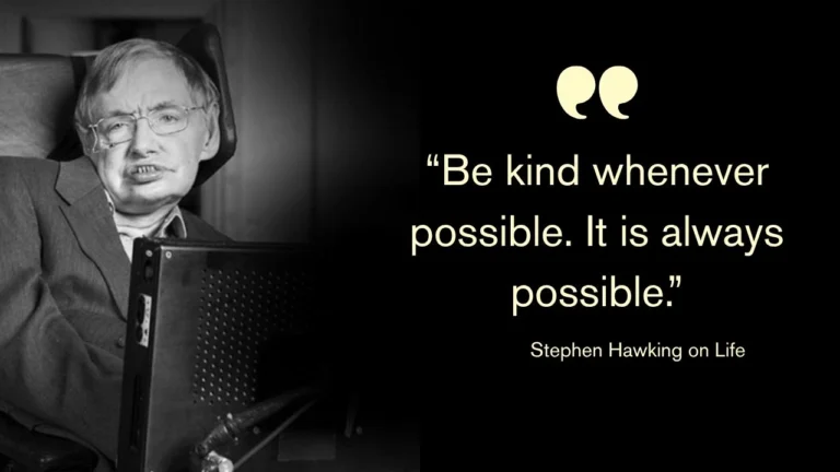 Stephen Hawking on Life