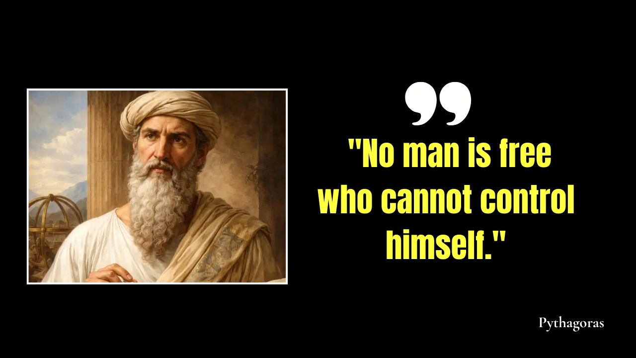 Quote of the day by Pythagoras